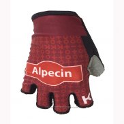 2018 Katusha Alpecin Gants Ete Ciclismo Rouge