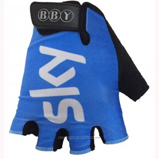 2018 Sky Gants Ete Ciclismo Bleu
