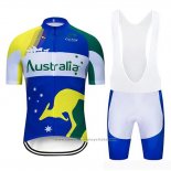 2019 Maillot Cyclisme Australie Manches Courtes et Cuissard