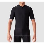 2019 Maillot Cyclisme La Passione Noir Blanc Manches Courtes et Cuissard