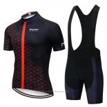 2020 Maillot Cyclisme Northwave Noir Rouge Manches Courtes et Cuissard(1)