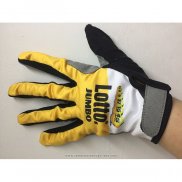 2020 Notto NL Jumbo Gants Doigts Longs Cyclisme Jaune