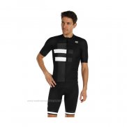 2021 Maillot Cyclisme Sportful Noir Blanc Manches Courtes et Cuissard