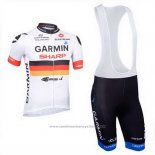 2013 Maillot Cyclisme Garmin Sharp Champion Allemagne Manches Courtes et Cuissard