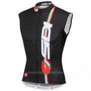 2014 Gilet Coupe-vent SIDI Noir et Rouge