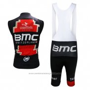 2017 Gilet Coupe-vent BMC Rouge