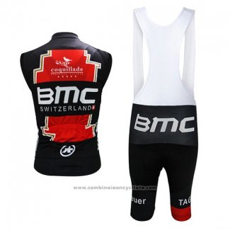 2017 Gilet Coupe-vent BMC Rouge