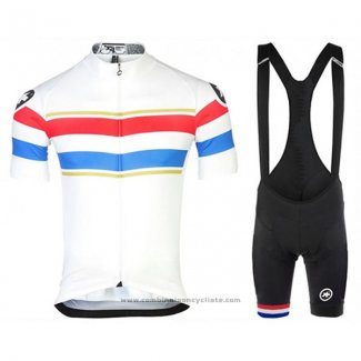 2017 Maillot Cyclisme Assos Champion Pays-Bas Manches Courtes et Cuissard