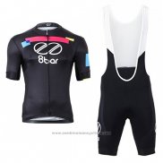 2017 Maillot Cyclisme Equipo 8bar Noir Manches Courtes et Cuissard