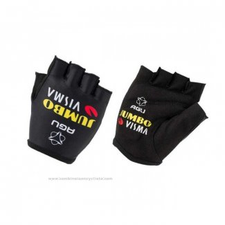 2021 Jumbo Visma Gants Ete Cyclisme