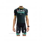 2021 Maillot Cyclisme Bora-Hansgrone Monde Champion Manches Courtes et Cuissard