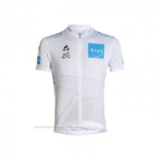 2021 Maillot Cyclisme Tour de France Blanc Manches Courtes et Cuissard