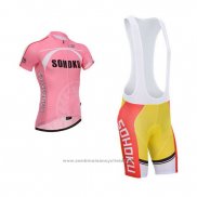 2014 Maillot Cyclisme Fox Cyclingbox Fuchsia Manches Courtes et Cuissard