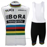 2017 Gilet Coupe-vent Bora Blanc et Noir