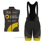 2017 Gilet Coupe-vent Direct Energie Noir et Jaune