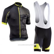 2017 Maillot Cyclisme Northwave Blade Noir Manches Courtes et Cuissard