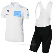 2017 Maillot Cyclisme Tour de France Blanc Manches Courtes et Cuissard