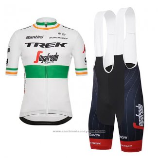 2018 Maillot Cyclisme Trek Segafredo Champion Irlande Manches Courtes et Cuissard