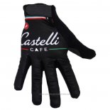 2020 Castelli Gants Doigts Longs Cyclisme Noir