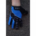 2020 Livestrong Gants Doigts Longs Cyclisme Bleu Noir