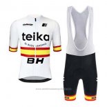 2020 Maillot Cyclisme Teika BH Champion Espagne Manches Courtes et Cuissard