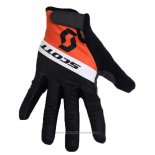 2020 Scott Gants Doigts Longs Cyclisme Noir Orange