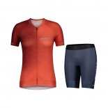 2021 Maillot Cyclisme Femme Nalini Orange Manches Courtes et Cuissard