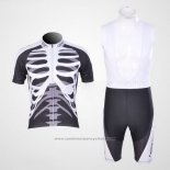 2013 Maillot Cyclisme Nalini Noir et Blanc Manches Courtes et Cuissard