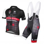 2015 Maillot Cyclisme Achieve Noir Manches Courtes et Cuissard