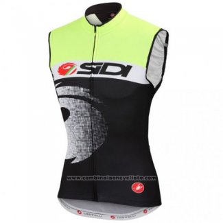 2016 Gilet Coupe-vent SIDI Noir et Vert