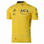 2016 Maillot Cyclisme Tour de France Jaune Manches Courtes et Cuissard