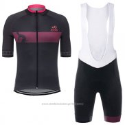 2017 Maillot Cyclisme Giro d'Italia Noir Manches Courtes et Cuissard