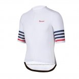 2019 Maillot Cyclisme Spexcel Blanc Manches Courtes et Cuissard