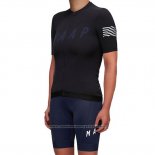 2019 Maillot Cyclisme Femme Maap Escape Noir Manches Courtes et Cuissard