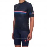 2019 Maillot Cyclisme Femme Maap Nationals Noir Manches Courtes et Cuissard