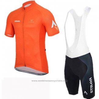 2019 Maillot Cyclisme Rally Orange Manches Courtes et Cuissard