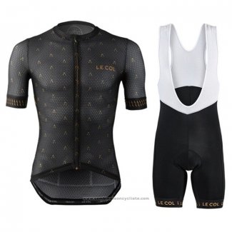 2021 Maillot Cyclisme Le Col Noir Manches Courtes et Cuissard