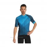 2021 Maillot Cyclisme Loffler Bleu Manches Courtes et Cuissard