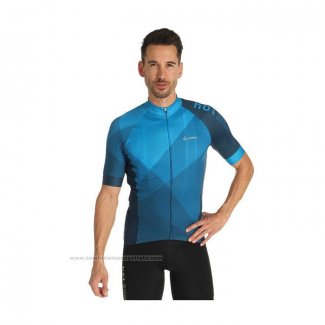 2021 Maillot Cyclisme Loffler Bleu Manches Courtes et Cuissard