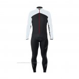 2021 Maillot Cyclisme Mavic Blanc Manches Longues et Cuissard