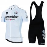 2022 Maillot Cyclisme Giro D'italie Fonce Blanc Manches Courtes et Cuissard