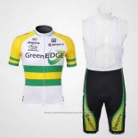 2012 Maillot Cyclisme GreenEDGE Champion L'autriche Manches Courtes et Cuissard