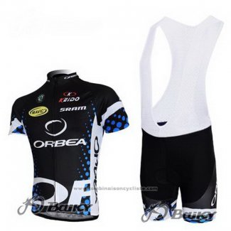 2013 Maillot Cyclisme Orbea Noir Manches Courtes et Cuissard