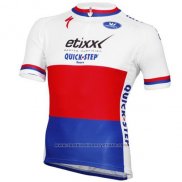 2015 Maillot Cyclisme UCI Monde Champion Lider Quick Step Manches Courtes et Cuissard