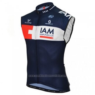 2016 Gilet Coupe-vent IAM Noir et Rouge