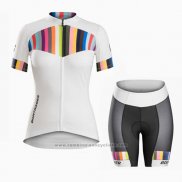 2016 Maillot Cyclisme Trek Orange et Blanc Manches Courtes et Cuissard