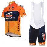 2017 Maillot Cyclisme Boels Dolmans Orange Manches Courtes et Cuissard
