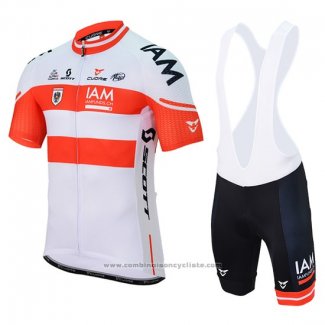 2017 Maillot Cyclisme IAM Champion L'autriche Manches Courtes et Cuissard