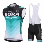 2018 Gilet Coupe-vent Bora Noir et Vert