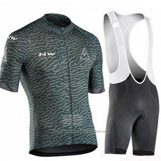 2019 Maillot Cyclisme Northwave Gris Manches Courtes et Cuissard(2)